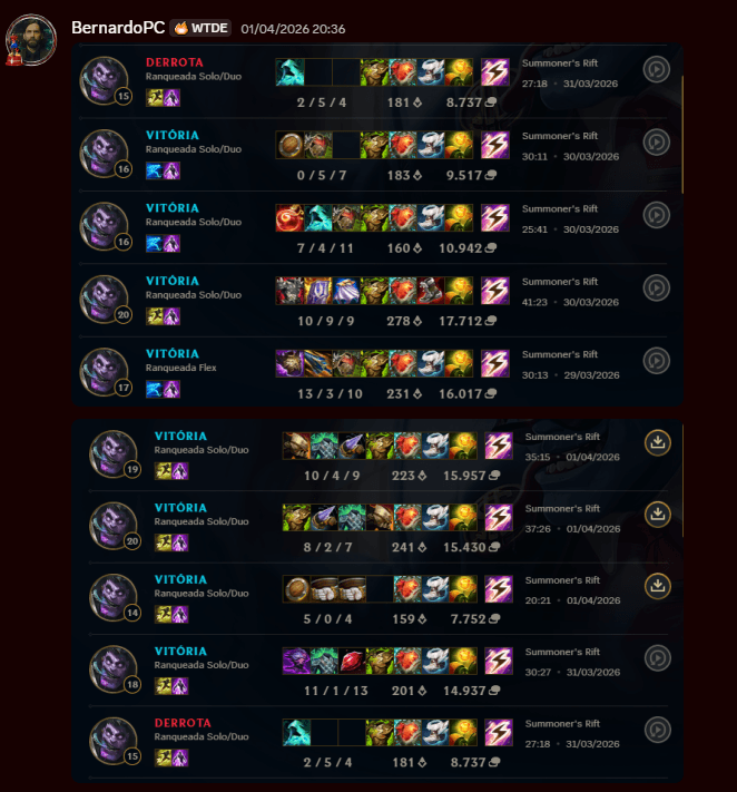 Depoimento de BernardoPC — aluno da Protocolo Academy
