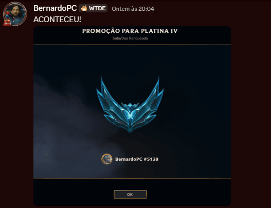 Depoimento de BernardoPC — aluno da Protocolo Academy